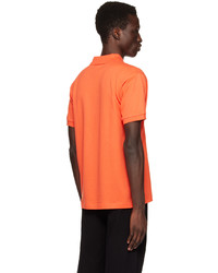 orange Polohemd von Lacoste