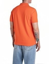 orange Polohemd von Replay