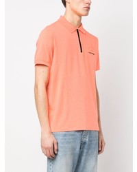 orange Polohemd von Karl Lagerfeld