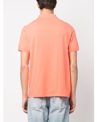 orange Polohemd von Karl Lagerfeld