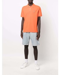 orange Polohemd von Woolrich