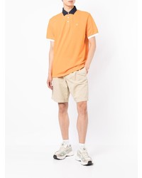 orange Polohemd von Hackett