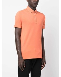 orange Polohemd von Brunello Cucinelli