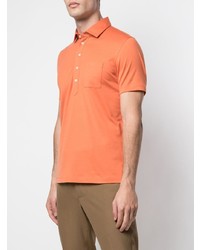 orange Polohemd von Brunello Cucinelli