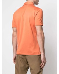 orange Polohemd von Brunello Cucinelli