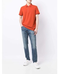 orange Polohemd von Armani Exchange