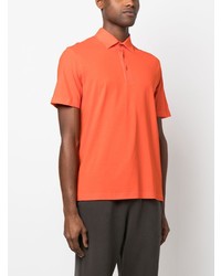 orange Polohemd von Herno