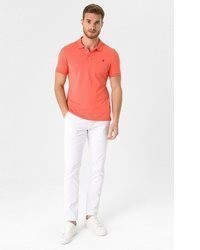 orange Polohemd von SIR RAYMOND TAILOR