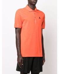 orange Polohemd von Philipp Plein