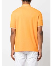 orange Polohemd von Stone Island