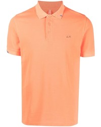 orange Polohemd von Sun 68