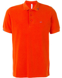 orange Polohemd von Sun 68