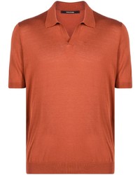orange Polohemd von Tagliatore