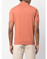 orange Polohemd von Cruciani