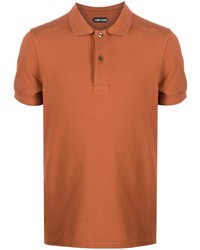orange Polohemd von Tom Ford