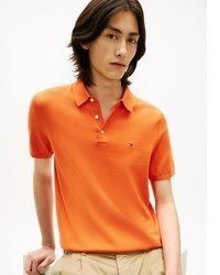 orange Polohemd von Tommy Hilfiger