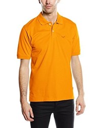 orange Polohemd von Trigema