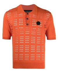 orange Polohemd von Viktor & Rolf