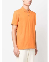 orange Polohemd von Peuterey