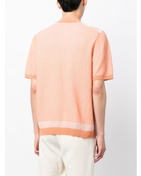 orange Polohemd von Paul Smith