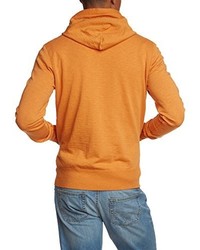 orange Pullover mit einem Kapuze von Champion