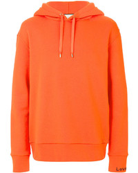 orange Pullover mit einem Kapuze von Gucci