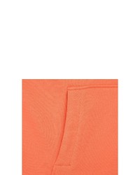 orange Pullover mit einem Kapuze von Herschel