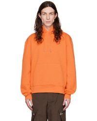 orange Pullover mit einem Kapuze von Jacquemus