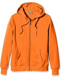 orange Pullover mit einem Kapuze von Jako