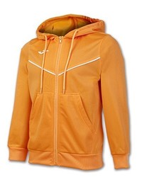 orange Pullover mit einem Kapuze von Joma