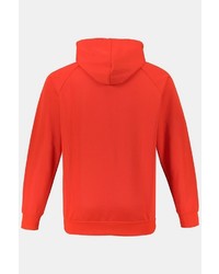 orange Pullover mit einem Kapuze von JP1880