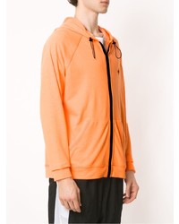 orange Pullover mit einem Kapuze von Àlg