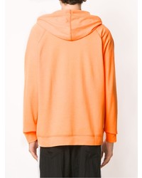 orange Pullover mit einem Kapuze von Àlg