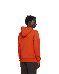 orange Pullover mit einem Kapuze von Saturdays Nyc