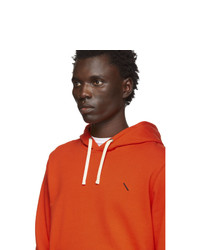 orange Pullover mit einem Kapuze von Saturdays Nyc