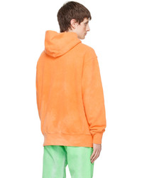 orange Pullover mit einem Kapuze von NotSoNormal