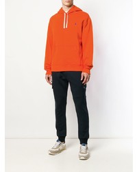 orange Pullover mit einem Kapuze von Ralph Lauren