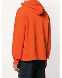 orange Pullover mit einem Kapuze von Ralph Lauren