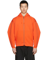 orange Pullover mit einem Kapuze von Rito Structure