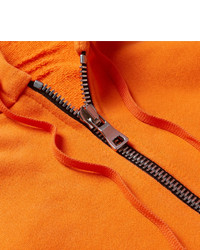 orange Pullover mit einem Kapuze von Balmain