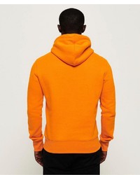 orange Pullover mit einem Kapuze von Superdry