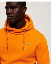 orange Pullover mit einem Kapuze von Superdry