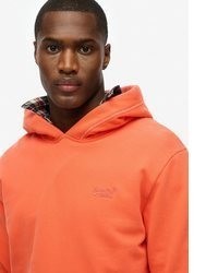 orange Pullover mit einem Kapuze von Superdry