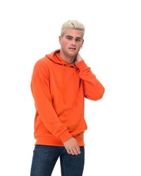 orange Pullover mit einem Kapuze von Tom Barron