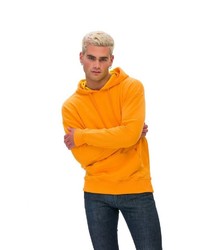 orange Pullover mit einem Kapuze von Tom Barron