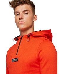 orange Pullover mit einem Kapuze von Tom Tailor Denim