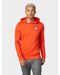 orange Pullover mit einem Kapuze von Tom Tailor Denim