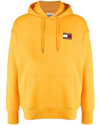 orange Pullover mit einem Kapuze von Tommy Jeans