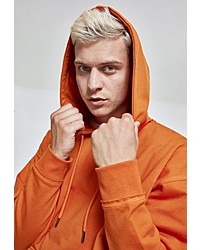 orange Pullover mit einem Kapuze von Urban Classics