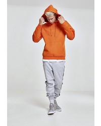 orange Pullover mit einem Kapuze von Urban Classics